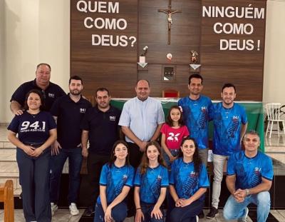 Festa em louvor a SÃ£o Miguel em Laranjeiras do Sul atraiu centenas de fiÃ©is